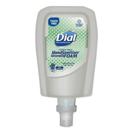 Dial FIT Antimicrobial Foam Hand Sanitizer Touch-Free Disp Rfl, 1000mL, PK3 16694